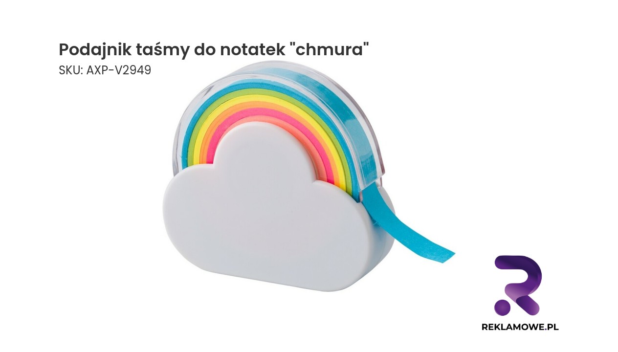 Podajnik taśmy do notatek na biurko