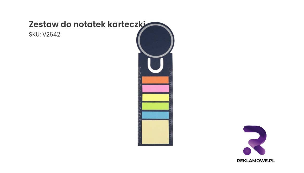 Zestaw do notatek z karteczkami
