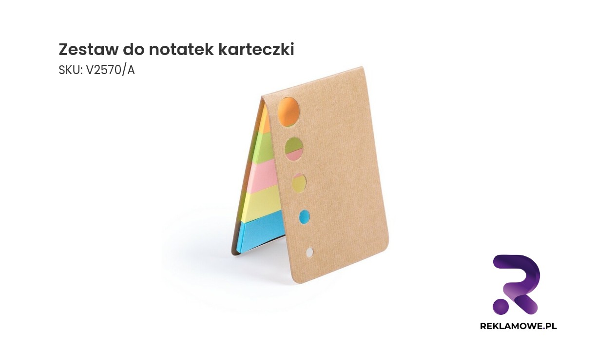 Zestaw do notatek z karteczkami