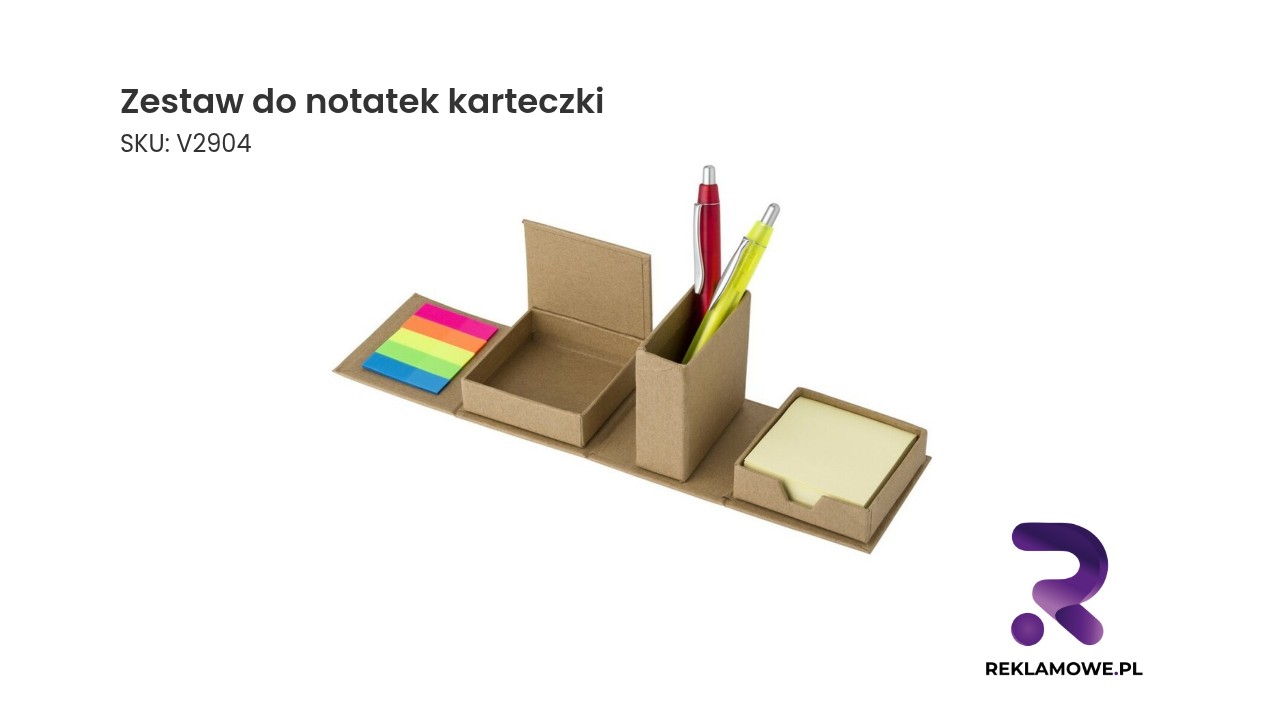 Zestaw do notatek karteczki 17