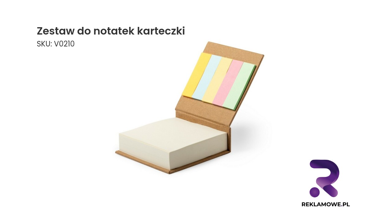 Zestaw do notatek z karteczkami