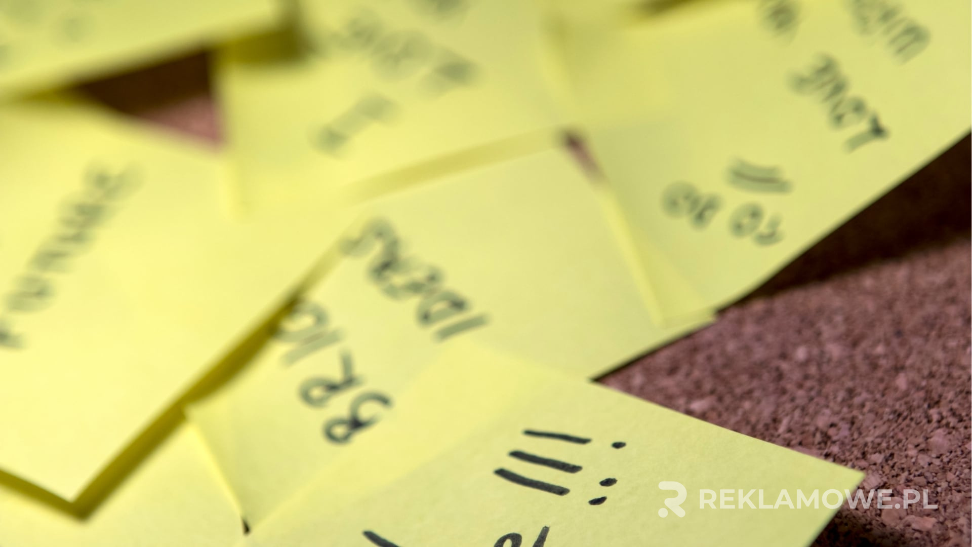 Zrównoważony rozwój w reklamie – eko-karteczki Eko-karteczki reklamowe na tle naturalnym