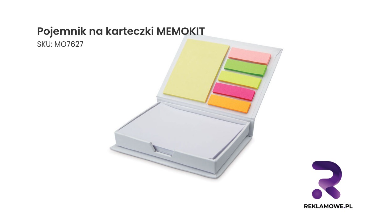 Pojemnik na karteczki MEMOKIT idealny do biura