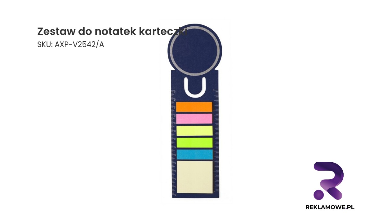 Zestaw karteczek do robienia notatek