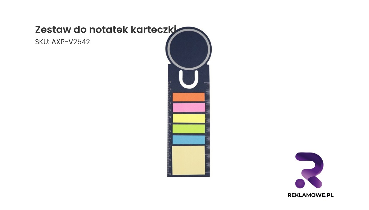 Zestaw do notatek karteczki – praktyczny komplet karteczek do organizacji notatek
